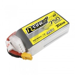 Tattu R-Line 750mAh 11.1V 95C 3S1P Lipo Battery Pack with XT30 Plug