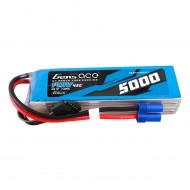 Gens Ace G-Tech 5000mAh 45C 4S1P 14.8V Lipo Battery Pack With EC5 Plug