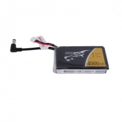 Tattu 2500mAh 2S1P Fatshark Goggles Lipo Battery Pack with DC5.5mm Plug