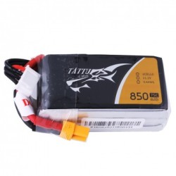 Tattu 850mAh 11.1V 75C 3S1P Lipo Battery Pack With XT30 Plug