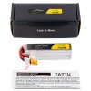 Tattu 650mAh 4S 15.2V 95C Lipo Battery Long Pack with XT30 Plug