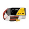 Tattu 3S 450mAh 75C 11.1V Lipo Battery Pack With XT30 Plug