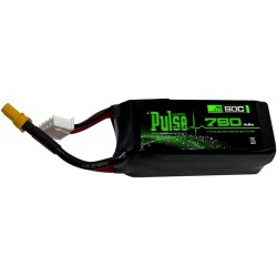 Pulse 750mAh 50C 11.1V 3S LiPo Battery - XT30 Connector