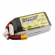Tattu R-Line 650mAh 14.8V 95C 4S1P Lipo Battery Pack with XT30 Plug