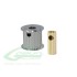 SAB Aluminum Motor Pulley 24T (For 6/8mm Motor Shaft) - Goblin 700 Competition / 770 W/ Big Belt Upgrade