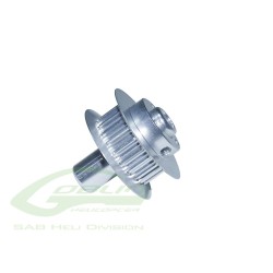 H0310-S - Aluminum Tail Pulley 22T - Goblin 570	