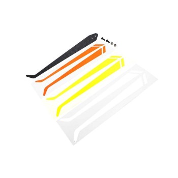 SAB Carbon Fiber Tail Fin With Stickers For Goblin Kraken