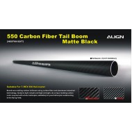H55T001XXW  550 Carbon Fiber Tail Boom-Matte Black