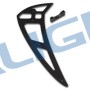 H70T014XXW 700X Carbon Fiber Vertical Stabilizer	