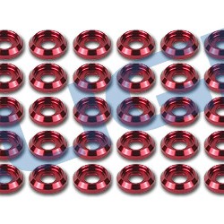 H7NZ001XRW M3 Special Washer-Red	