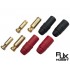 Logic RC AS150 7mm Anti Spark Connector (Red 1 Set, Black 1Set)