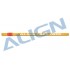 HB70T008XEW  TB70 Carbon Fiber Tail Boom - Yellow