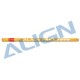 HB70T008XEW  TB70 Carbon Fiber Tail Boom - Yellow