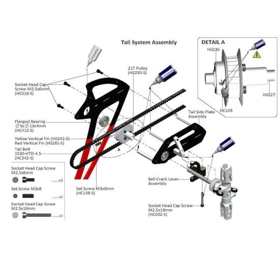 High Performance Tail Belt - Goblin 500