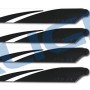 Pás Rotor Principal 120mm Main Blades-Black HD123A