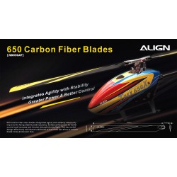 HD650A  650 Carbon Fiber Blades-Yellow