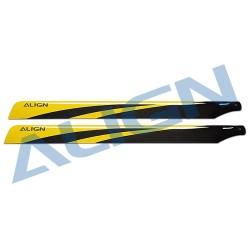 HD650A  650 Carbon Fiber Blades-Yellow