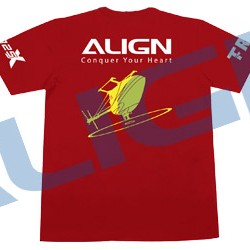 Camisa Align HOC00217 Flying T-shirt (T-REX)-Red 
