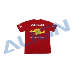 Camisa Align MR25 HOC00218 Flying T-shirt (MR25)-Red 2L OU XGG	