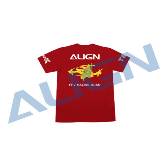 Camisa Align MR25 HOC00218 Flying T-shirt (MR25)-Red 2L OU XGG	