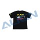 HOC00219  Flying T-shirt (HELI PILOT)-Black XGG