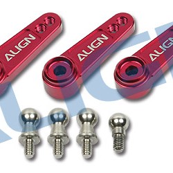 HSP61015QR D6FF Metal Servo Horn(M2.5)-Red	