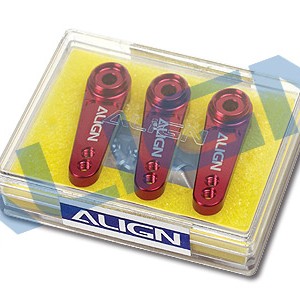 HSP61015QR D6FF Metal Servo Horn(M2.5)-Red	