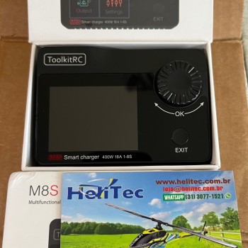 Carregador ToolkitRC M8S 400W 18A Seminovo