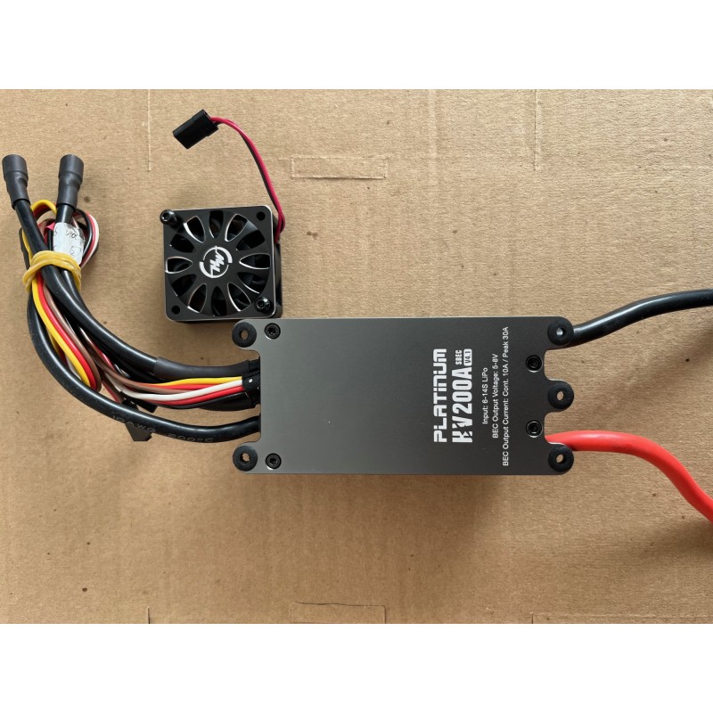 Esc Hobbywing 200A Com SBec 14S V4.1