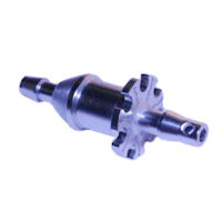 Lynx : ALIGN Fuel Tank Nipple LX0120 Prateado