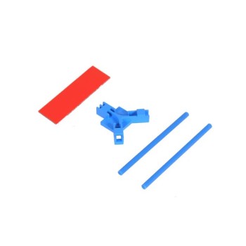 Antenna support flat mounting, blue (04960)