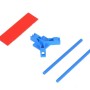 Antenna support flat mounting, blue (04960)
