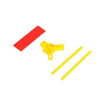 Antenna support flat mounting, yellow (04964)