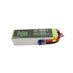PULSE 5000mah 50C 22.2V 6S LiPo Battery - EC5 Connector