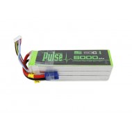 Pulse 5000mah 50C 25.9V 7S Lipo Battery - EC5 Connector