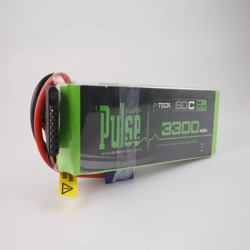 PULSE 3300mAh 50C 22.2V 6S P-Tech LiPo Battery - EC5 Connector