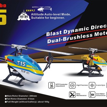 Helicóptero Align T15 Combo RH15E21XW	