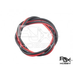 10 AWG Silicone Wire 2M - 1M Red and 1M Black