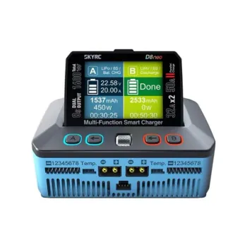Carregador inteligente multifuncional DC SkyRC D8 Neo