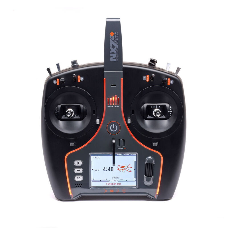 Rádio Spektrum NX7e+ 14-Channel DSMX Transmitter Only, Black Edition