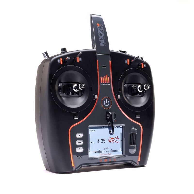 Rádio Spektrum NX7e+ 14-Channel DSMX Transmitter Only, Black Edition