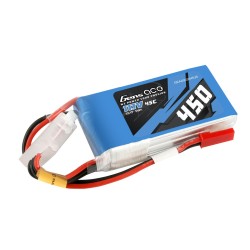 Gens Ace 450mAh 3S 45C 11.1V Lipo Battery Pack With JST-SYP Plug	