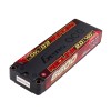 Gens Ace 6600mAh 2S 7.6V 140C HardCase 131# Redline 2.0 Series Lipo Battery With 5.0mm Bullet