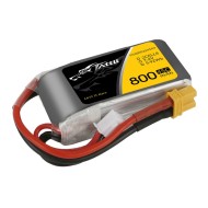 Tattu 800mAh 7.4V 45C 2S1P Lipo Battery Pack With XT30 Plug