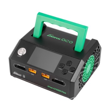 Gens ace iMars D1000 Plus Smart Charger | Bluetooth App Control | Dual Channel | G-Tech