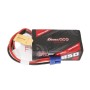 Gens ace 850mAh 2S 7.4V 60C Lipo Battery Pack with EC2 Plug