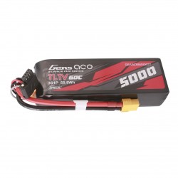 Gens Ace G-Tech 11.1V 60C 3S 5000mAh Lipo Battery Pack With XT60 Plug