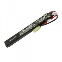 Gens ace 25C 1200mAh 3S1P 11.1V Slim Airsoft Gun Battery with Tamiya Plug	