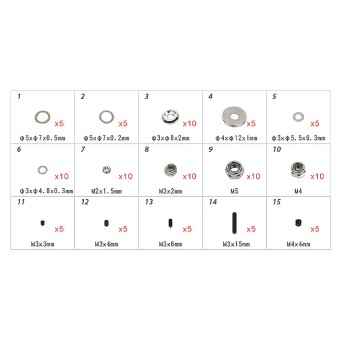 H70109 T-REX550-700 Hardware Bag	