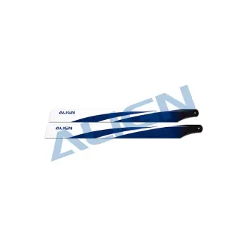 HD380B  380 Carbon Fiber Blades - Blue